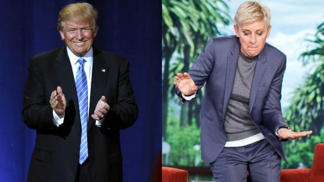 Trump not welcome on Ellen DeGeneres' show