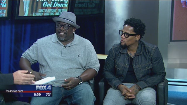 D.L. Hughley & Cedric the Entertainer on stage in Dallas
