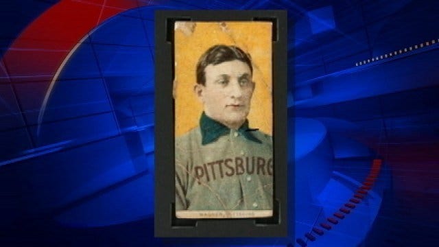Bush Center displays rare Honus Wagner baseball card