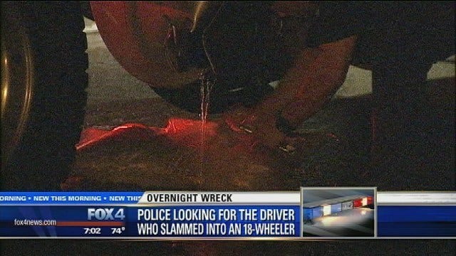 Dallas roadway closed for hours following 18-wheeler wreck