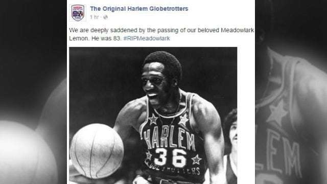 Harlem Globetrotter Meadowlark Lemon Dead at 83