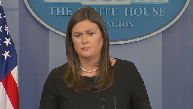 Sarah Sanders refuses to say media is not the 'enemy' of the American people