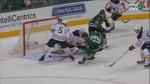 Stars use 4-goal 1st period to beat Buffalo 5-1