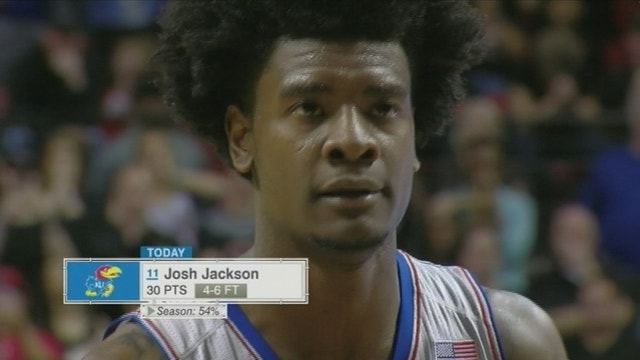 No. 3 Kansas beats Texas Tech 80-79