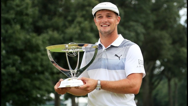DeChambeau sails to victory in FedEx Cup playoff opener