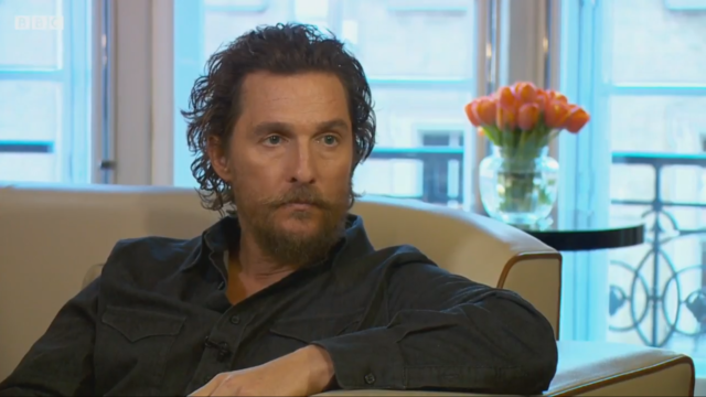 Matthew McConaughey: Time to embrace fact Trump is president