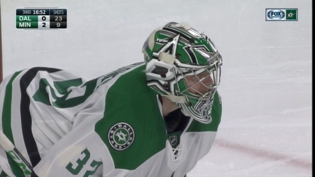 Dubnyk gets third straight shutout as Wild beat Stars 4-0