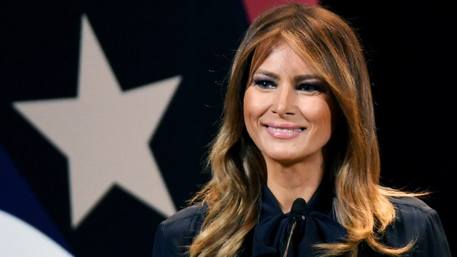 Melania Trump says she'll serve 4 more years as first lady