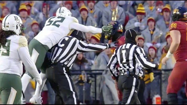 Iowa State beats Baylor 28-14 for 5th straight win