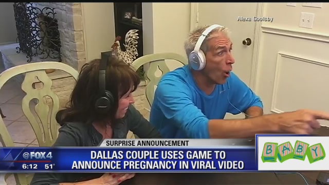 Read My Lips… Couple shares baby news in funny video