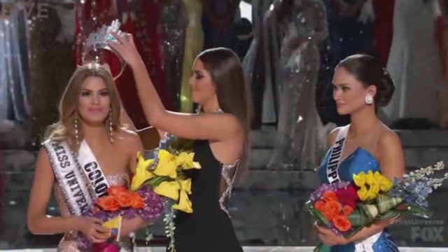 Miss Universe mistake crowns Colombia before Philippines