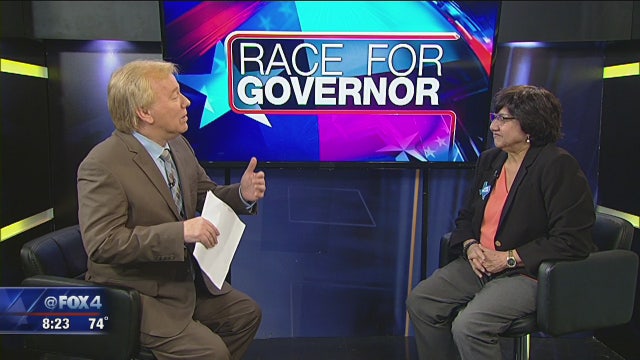 Lupe Valdez takes a stand on campaign issues