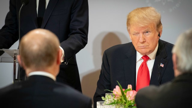 French president slams Trump's nationalism to his face