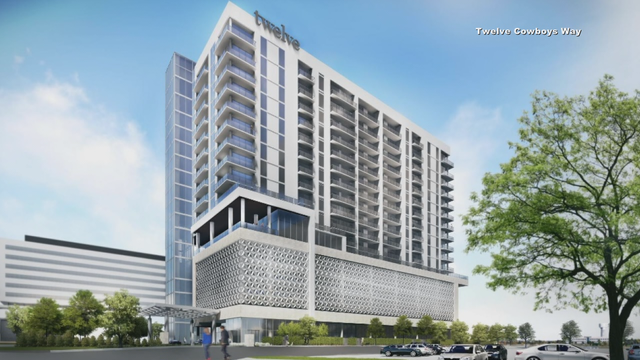 Luxury apartment tower opening at The Star in Frisco