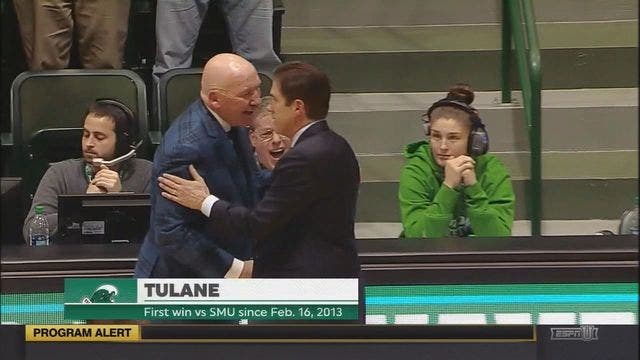 Reynolds, Sehic help Tulane rally past SMU 73-70