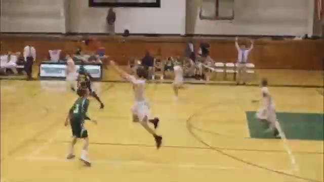 Fredericksburg Christian HS student makes half-court buzzer-beater shot to win basketball game