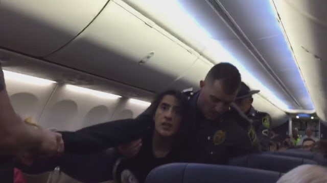 Video shows woman being removed from Southwest flight over pet allergy