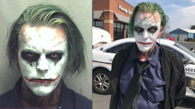 Man dressed as 'The Joker' arrested in Virginia
