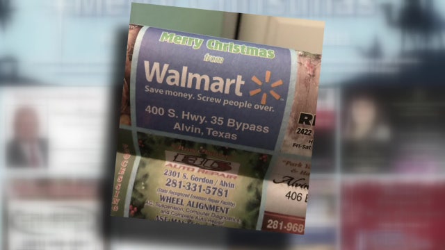 Misprint in Wal-Mart newspaper ad shocks readers
