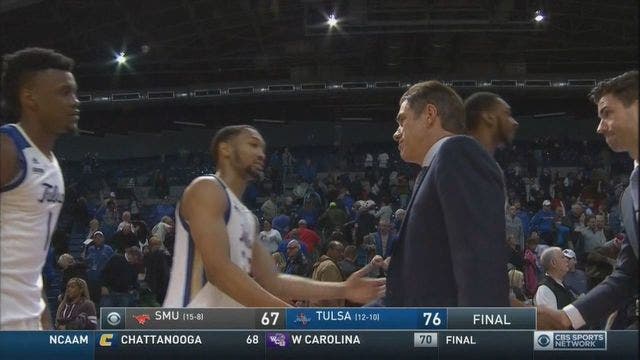 Henderson and Etou's big second half leads to Tulsa win over SMU