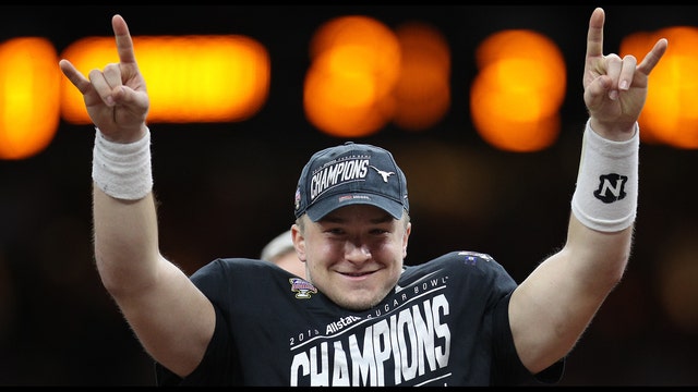 Ehlinger's 3 TDs lead Texas past Georgia 28-21 in Sugar Bowl