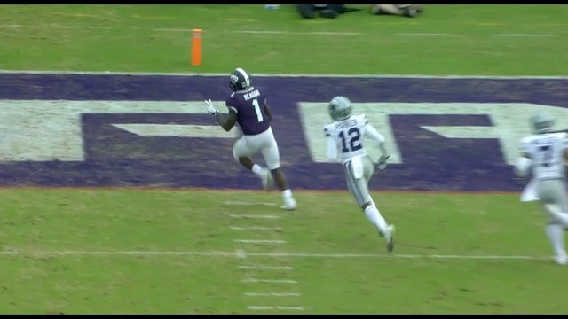 TCU hangs on for 14-13 win after K-State misses tying PAT