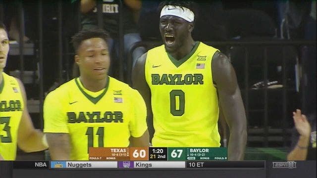 Baylor avoids 0-3 Big 12 start with 69-60 win over Texas