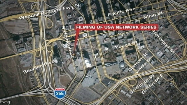 Another TV crew to close streets in Downtown Dallas