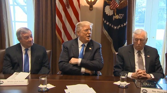 Trump suggests 2-phase immigration deal for 'Dreamers'