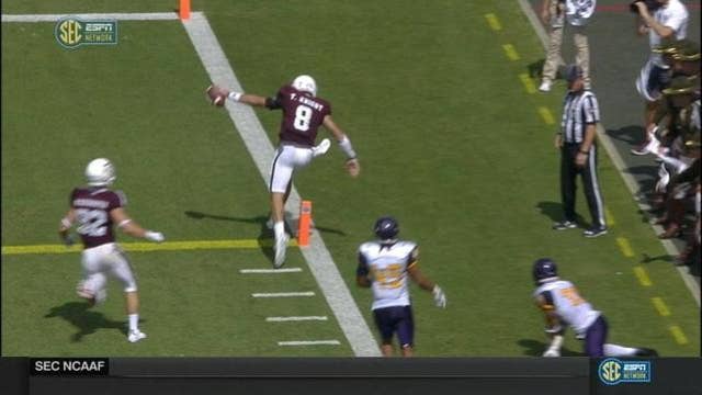 Knight throws for 3 TDs in No. 20 Texas A&M 67-0 win
