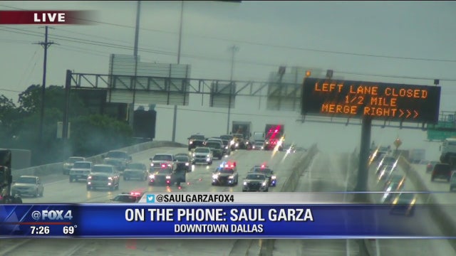 Overnight storms lead to traffic troubles