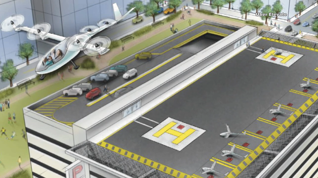 Uber plans airborne taxi service for Dallas