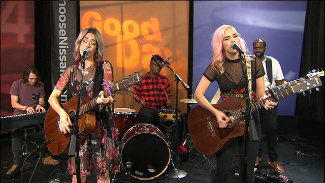 Danni and Kris perform live on Good Day