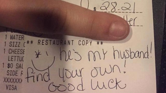 Restaurant server's advice to newlywed goes viral after bride refuses to leave tip