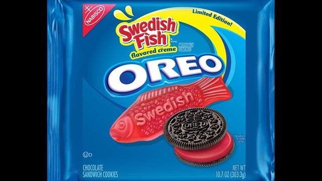 Swedish Fish Oreos are now a real thing