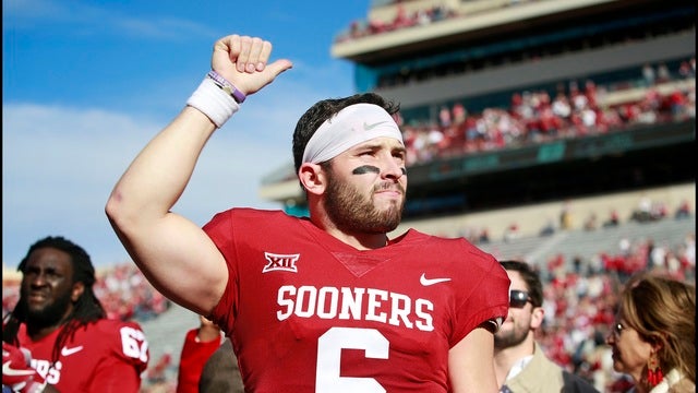 Mayfield is Big 12's top offensive player for 2nd time
