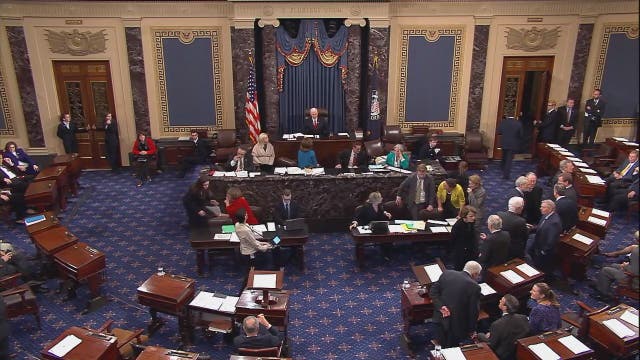 Senate moves tax cut legislation to brink of final passage