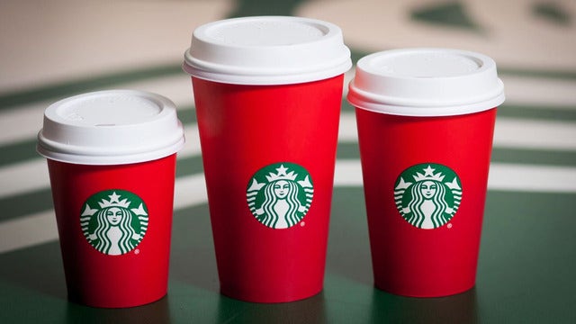 Starbucks criticized for 'taking Christmas' off of holiday cups