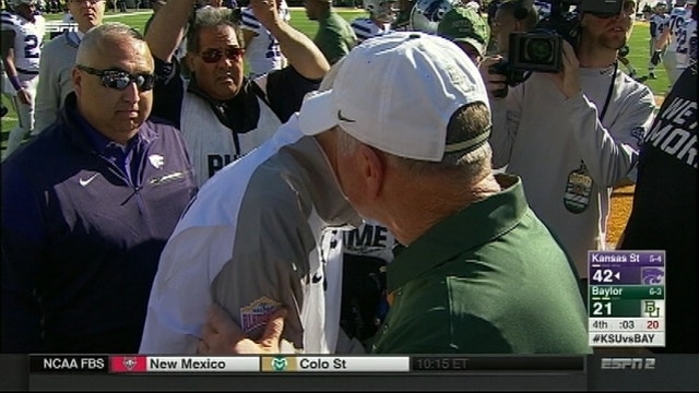 Barnes scores 4 TDs, Kansas State beats Baylor 42-21