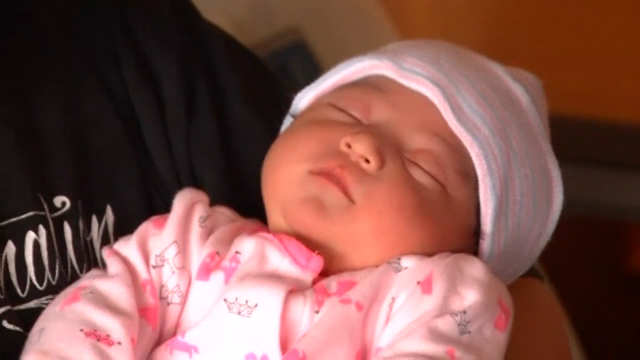 Several babies born as Harvey makes landfall