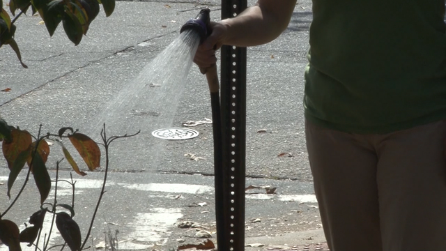 'He's just lucky I wasn't pruning.' -- Woman fights off flasher