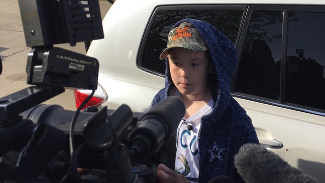 Rockwall kid says ‘Sharknado' helped him keep cool during severe weather