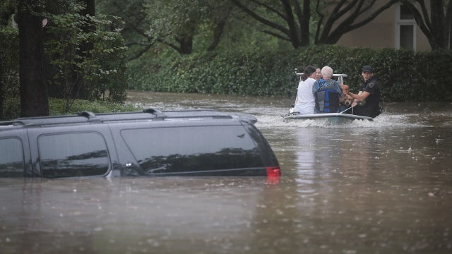 As flood waters rise in Texas, the Cajun Navy 'has landed' in Houston