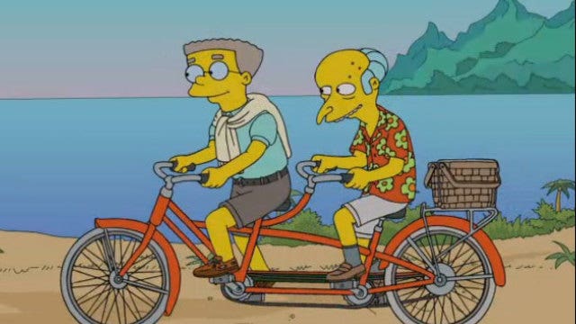 Simpsons character to come out of the closet