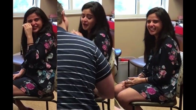WATCH: Man proposed to girlfriend after hearing impairment miracle