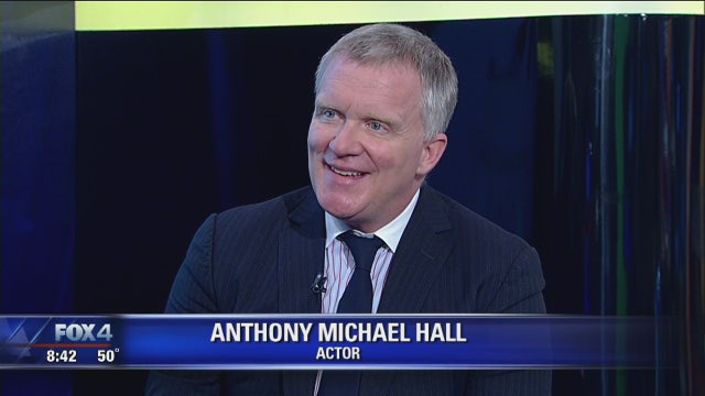 Actor Anthony Michael Hall in town for Mansfield film festival
