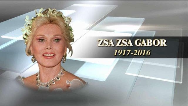 Jet-setting Hungarian actress Zsa Zsa Gabor dies at age 99