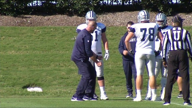 Cowboys take bye week changes into meeting with Titans