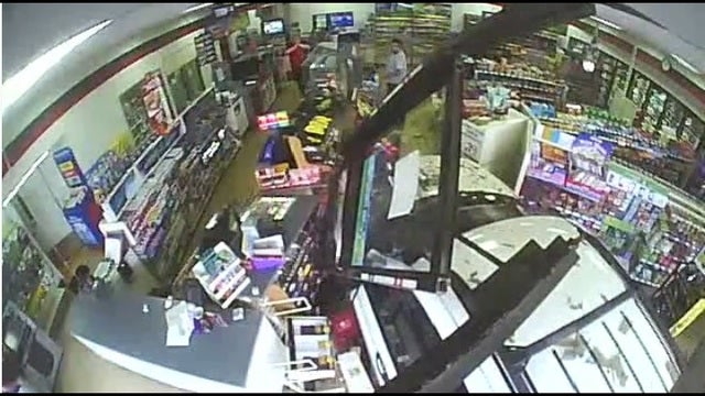 Deaf, unlicensed, first-time driver plows into 7-Eleven