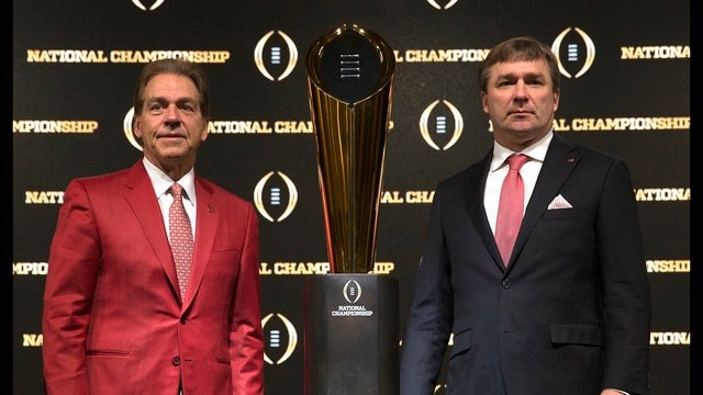 Saban, complacency-proof Alabama faces Georgia for title